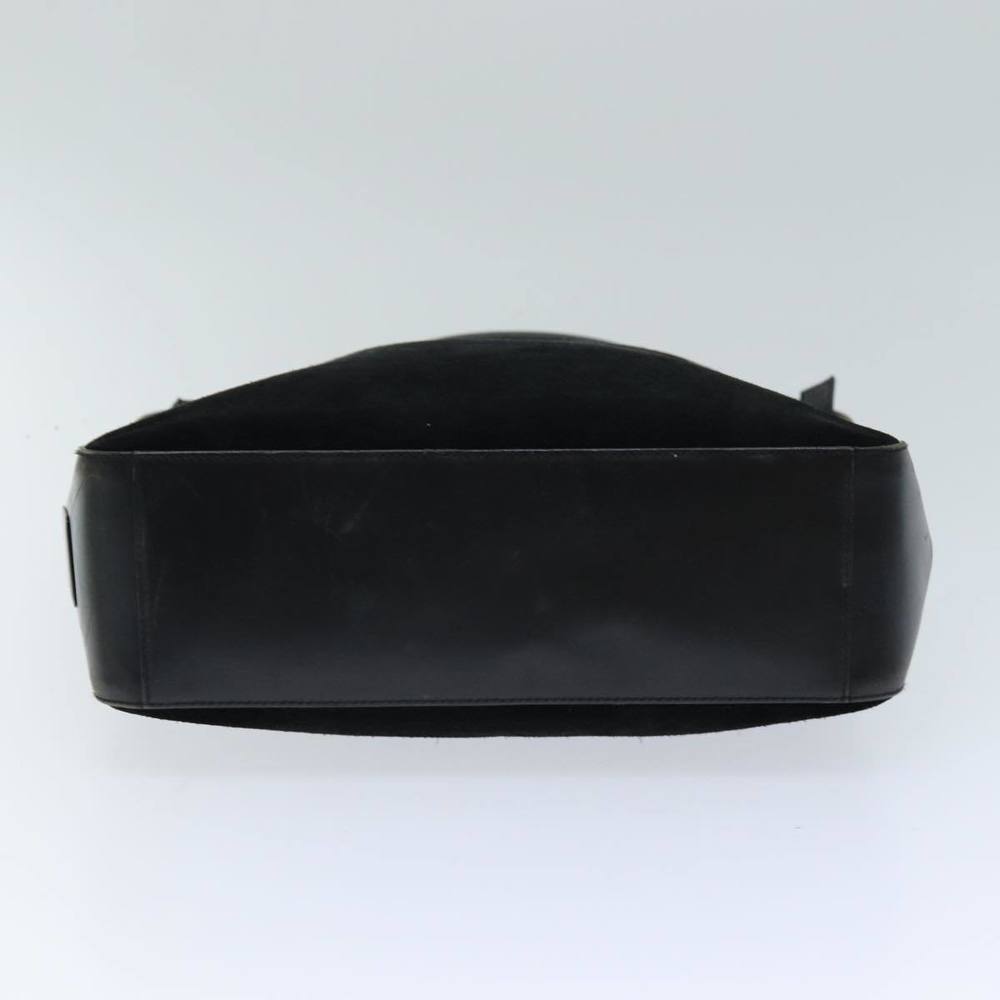 GUCCI Shoulder Bag Suede Black 001 3770 Auth 76389 - Picture 9 of 16